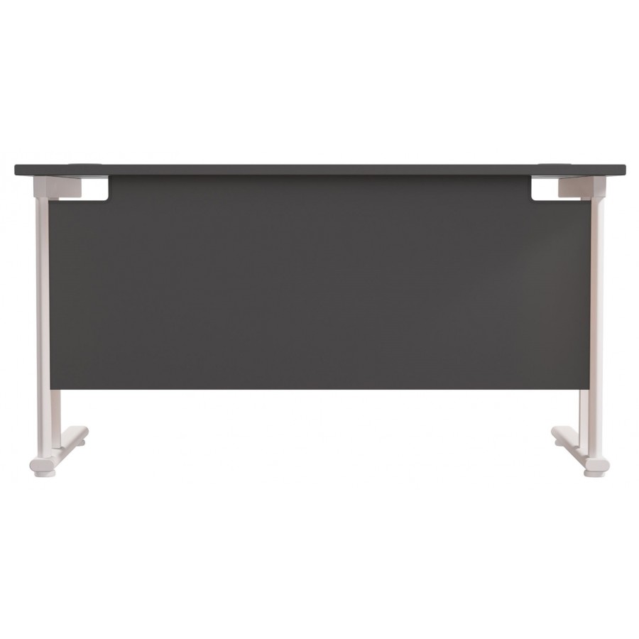 Olton Twin Cantilever  800mm Deep Straight Office Desk